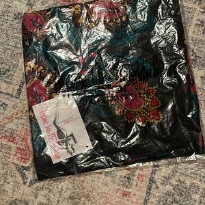 100% silk scarf- oversized